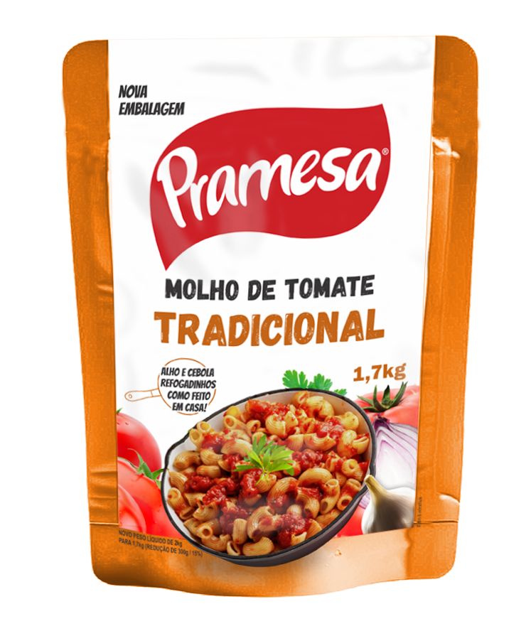 MOLHO TOM REFOGADO SC PRAMESA 1,7KG